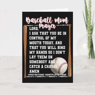 Sell Mum Prayer Game Day Softl Christian Religious Card