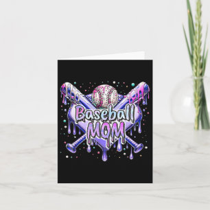Sell Mum T Ll Se Drip Themed Sports Mother's Day Card