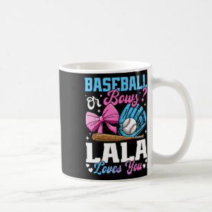 Sell Or Bows Lala Loves You Funny Gender Reveal Coffee Mug