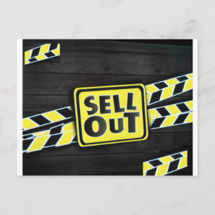 Sell Out Art Print Postcard