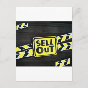 Sell Out Art Print Postcard