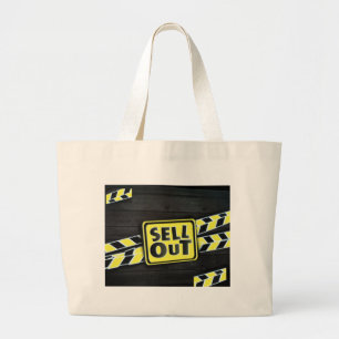 Sell Out Large Tote Bag