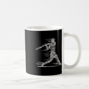 Sell Player Sell Typography Silhouette Coffee Mug