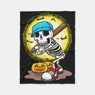 Sell Player Skeleton Softll Halloween Kids Boys Fleece Blanket