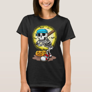 Sell Player Skeleton Softll Halloween Kids Boys T-Shirt