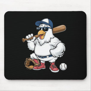 Sell Playing Chicken Funny Sports Design Mouse Pad