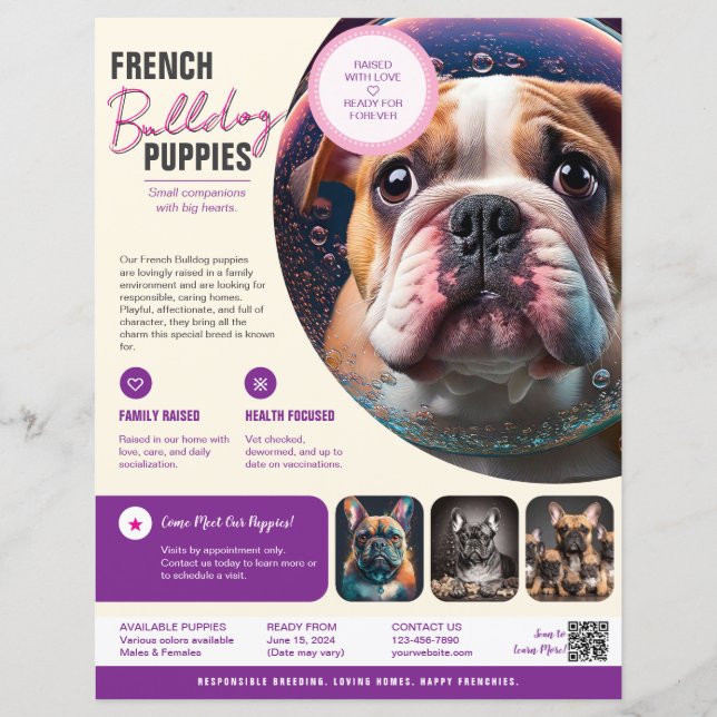 Sell Puppies Flyer  (Front)
