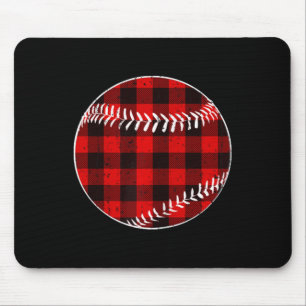 Sell Red Plaid Cute For Christmas Women Sports Lov Mouse Pad