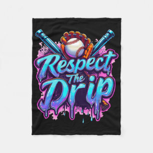 Sell Respect Drip Boys Ice Cream The Drip Youth Fleece Blanket
