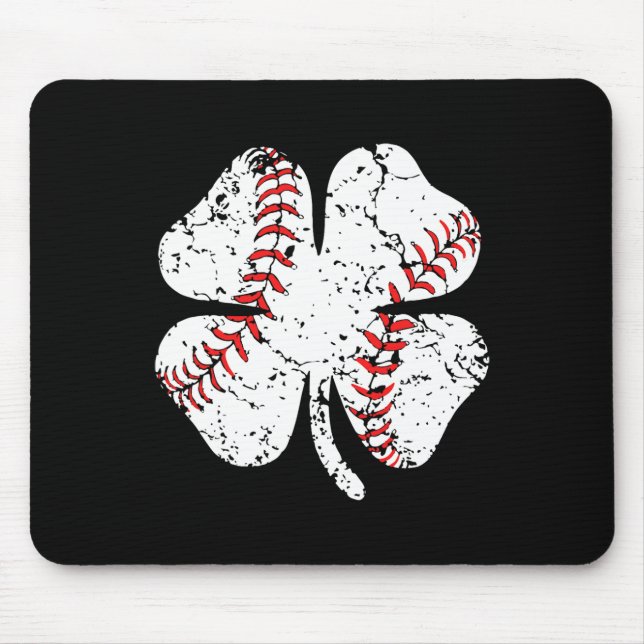 Sell Shamrock St Patricks Day Big Brother Teen Boy Mouse Pad (Front)