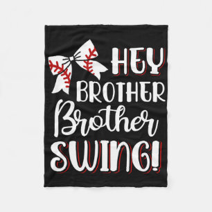 Sell Sister Hey Brother Brother Swing Sell Kids Fleece Blanket