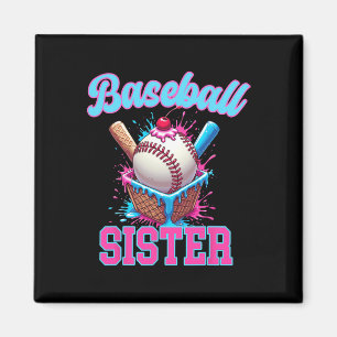 Sell Sister Ice Cream Drip Game Day Sell Women Gir Magnet