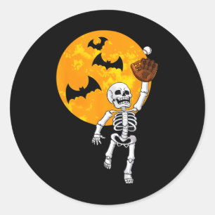 Sell Skeleton Halloween Men Boys Sell Halloween 1 Classic Round Sticker