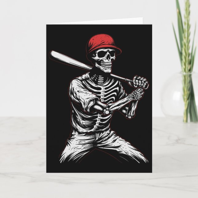 Sell Skeleton Halloween Sell Player 1  Card (Front)