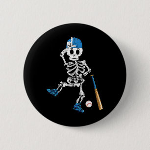 Sell Skeleton Halloween Vintage Sell Playing 6 Cm Round Badge