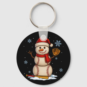 Sell Snowman Merry Christmas Holiday Sports Xmas P Key Ring