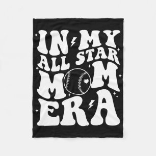 Sell Softll In My All Star Mom Era Shirt, Sell Mom Fleece Blanket