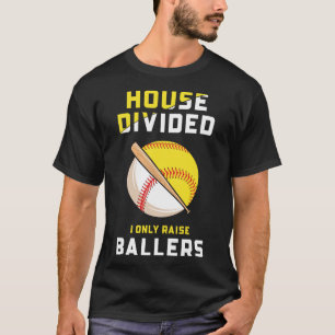 Sell Softll Mom House Divided I Only Raised Llers T-Shirt