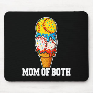 Sell Softll Mom Ice Cream Drip Summer Game Day Mouse Pad