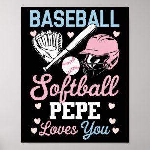 Sell Softll Pepe Loves You By Gender Reveal Party Poster