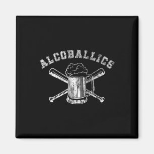 Sell Softll Team Shirt For Men And Women Alcollics Magnet