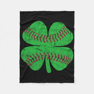 Sell St Patricks Day Boys Girls Men Women Shamrock Fleece Blanket