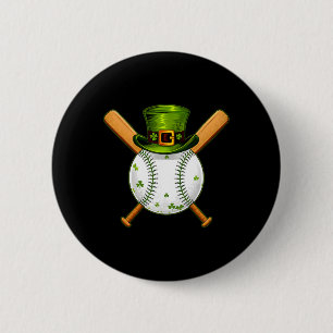 Sell St Patricks Day Boys Men Catcher Lucky Shamro 6 Cm Round Badge
