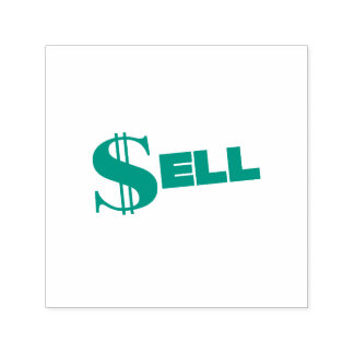 Sell The Dollar Self-inking Stamp