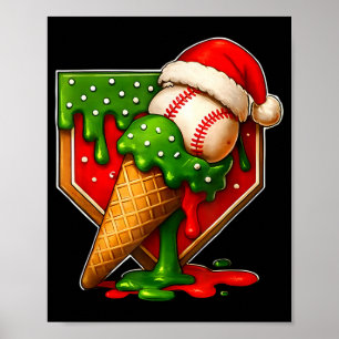 Sell Xmas Christmas Sell Ice Cream Drip Boys  Poster