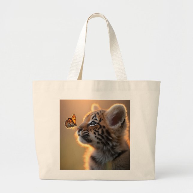 “Sell Your First Product Large Tote Bag (Front)