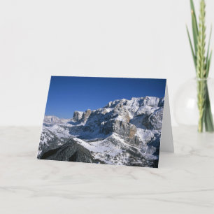 Sella Gruppe Winter Holiday Card