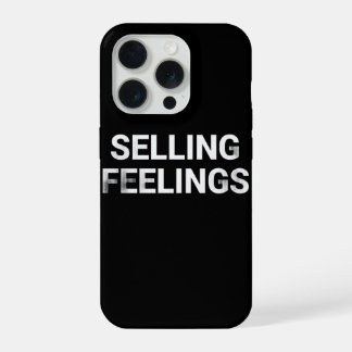 Selling Feelings Minimal Phone Case Dark Humour