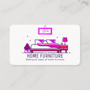 Selling home furniture business card