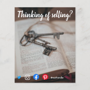 selling mailer referral real estate marketing key  flyer