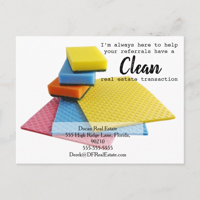 selling mailer referral real estate marketing sell postcard (Front)