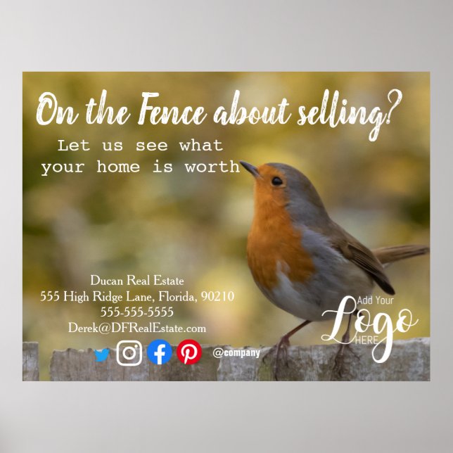 selling mailer referral real estate marketing sell poster (Front)