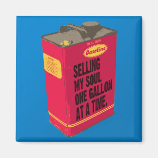 Selling My Soul - Sq. Magnet