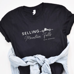 Selling Your City Heartbeat Real Estate Agent T-Shirt
