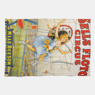 Sells Floto Circus Tea Towel