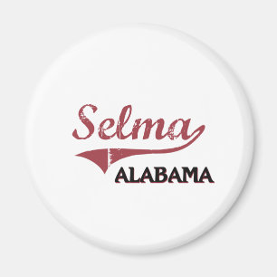 Selma Alabama City Classic Magnet