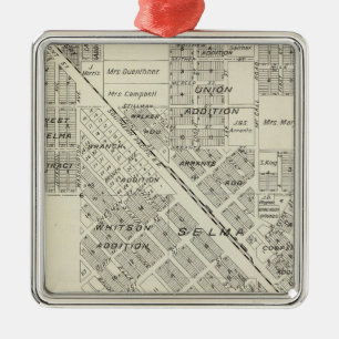 Selma, California Metal Tree Decoration