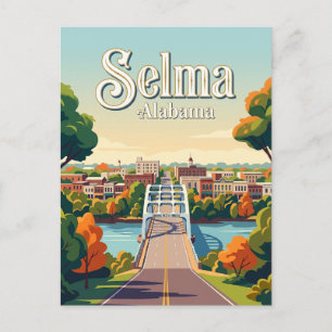 Selma USA Postcard