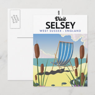 Selsey West Sussex England Postcard
