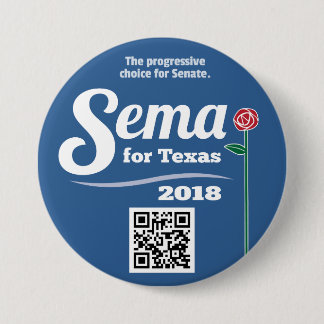 Sema For Texas 2018 3" Button
