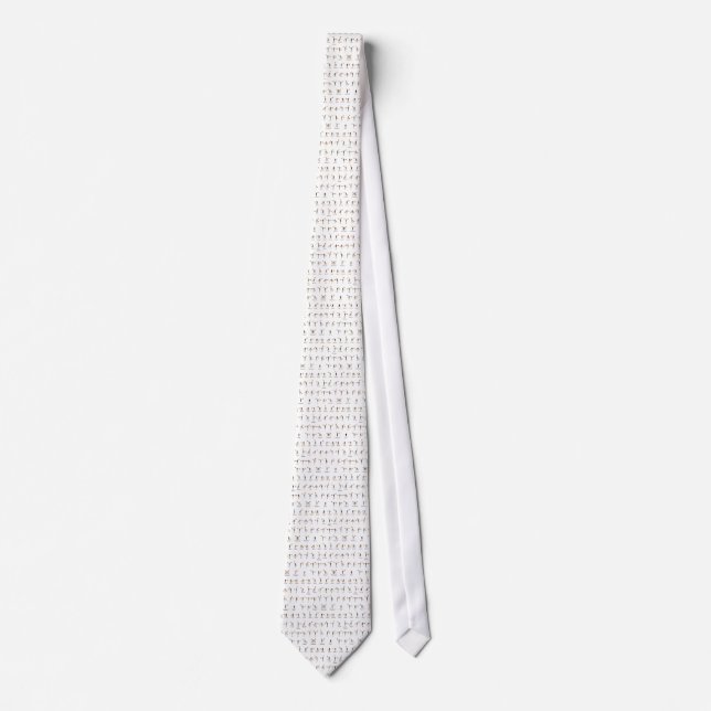 Semaphore Flag Chart Tie (Front)
