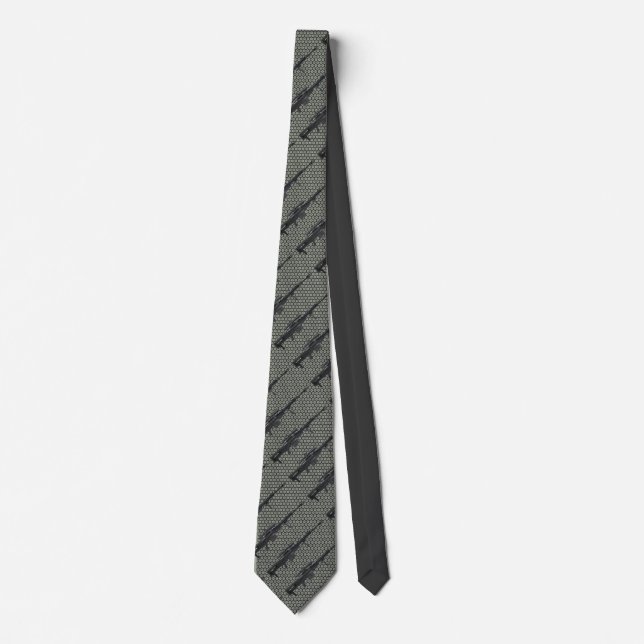 Semi-automatic Rifle Tie (Front)