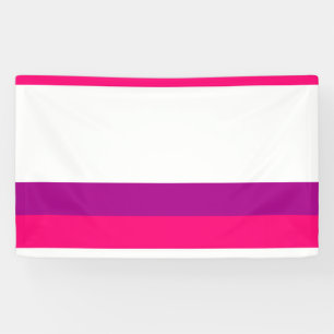 Semi Bisexual Pride Flag Banner