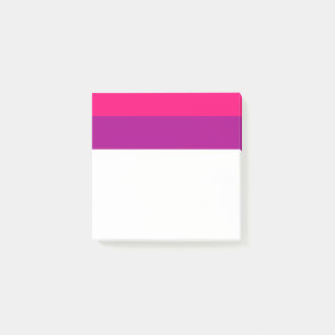 Semi Bisexual Pride Flag Post-it Notes