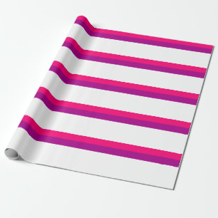 Semi Bisexual Pride Flag Wrapping Paper
