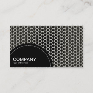 Semi-circle Panel (dots) - Honeycomb Warm Business Card